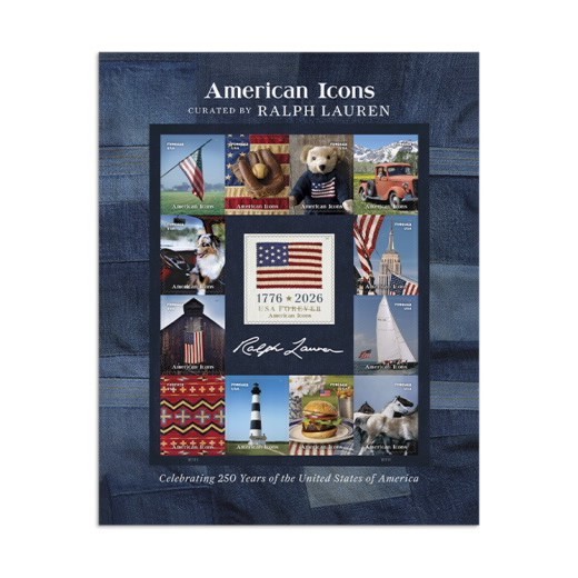 American Icons By RALPH LAUREN (2026) Forever Stamps – Collectible USPS