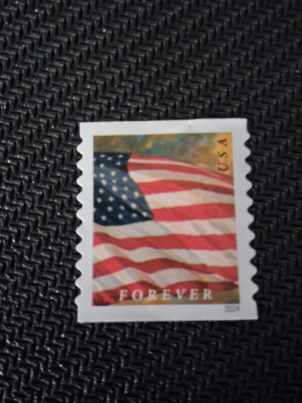 USPS Stamps 2024 4 Rolls Forever Flag stamps New Sealed