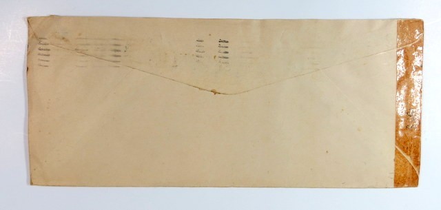 NATIONAL RADIO INSTITUTE 1943 WWII PANAMA CANAL ZONE STUDENT PAPER COVER STAMP