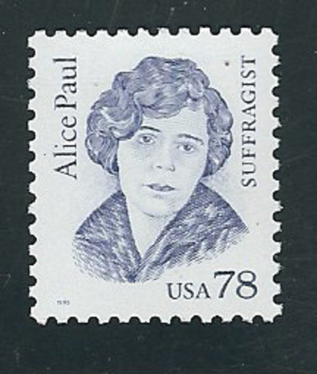 Scott # 2943….78 Cent… Alice Paul….2 Stamps…MNH