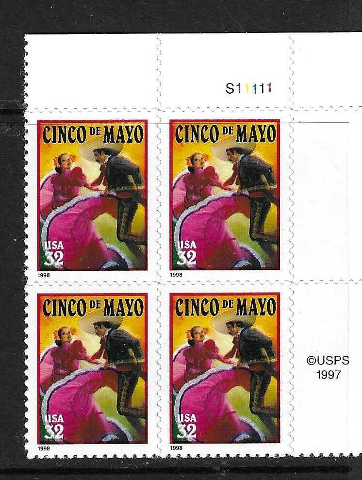 USA SC # 3203 Cinco De Mayo . MNH