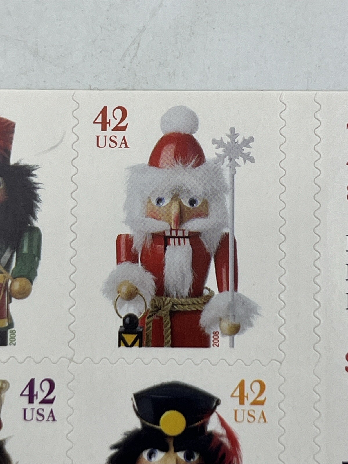US Stamp Scott #4363b 42 Cent Nutcrackers Booklet Pane of 20 MNH 2008