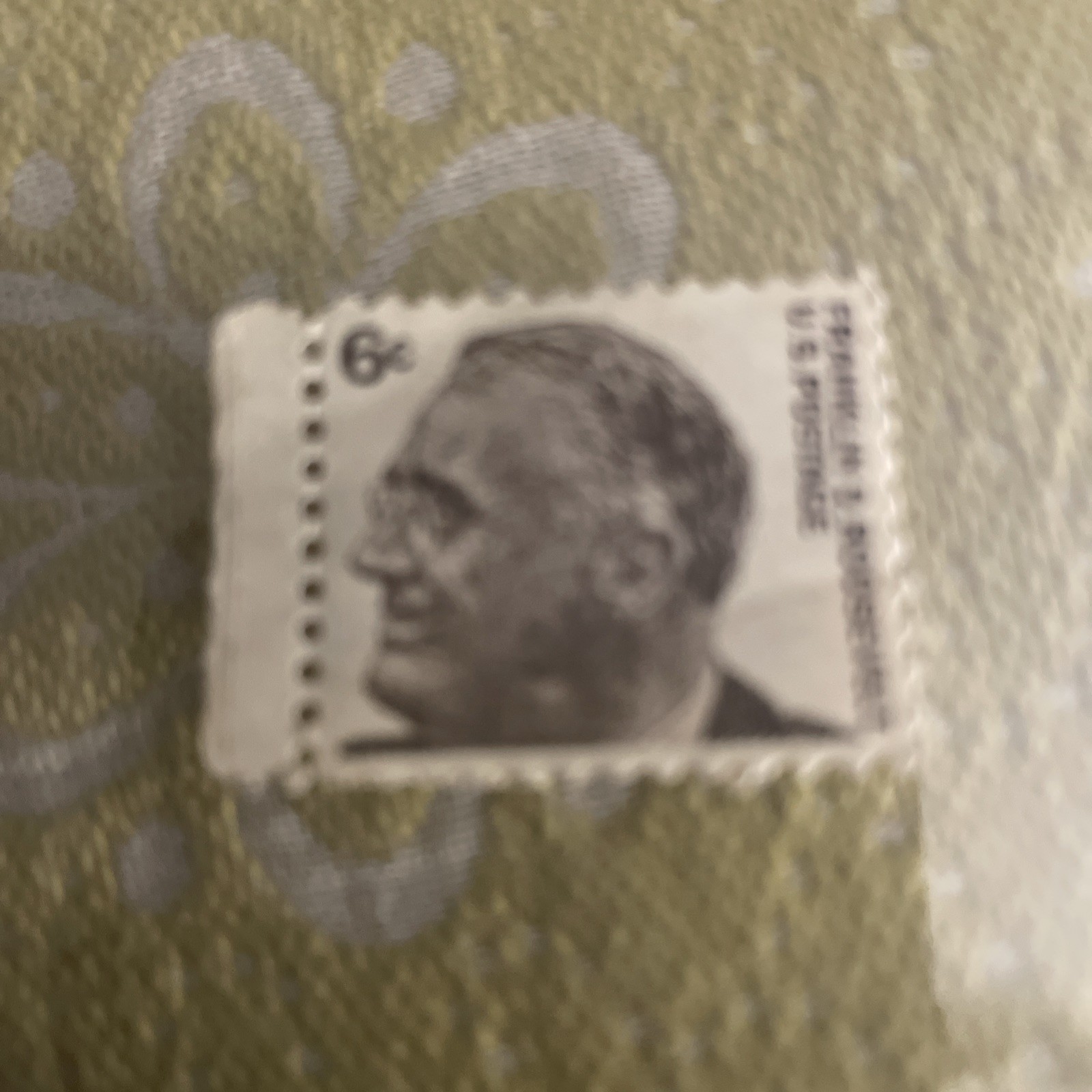 Franklin Roosevelt 6 Cent Stamp US Postage