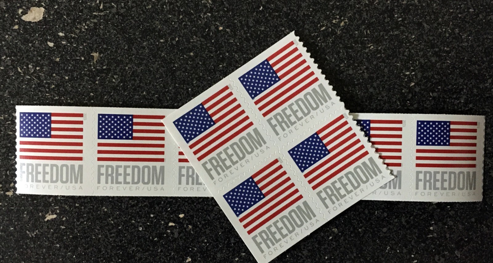 (10) USPS Forever Stamps – 2023 US Flag Freedom – Postage For First Class Mail