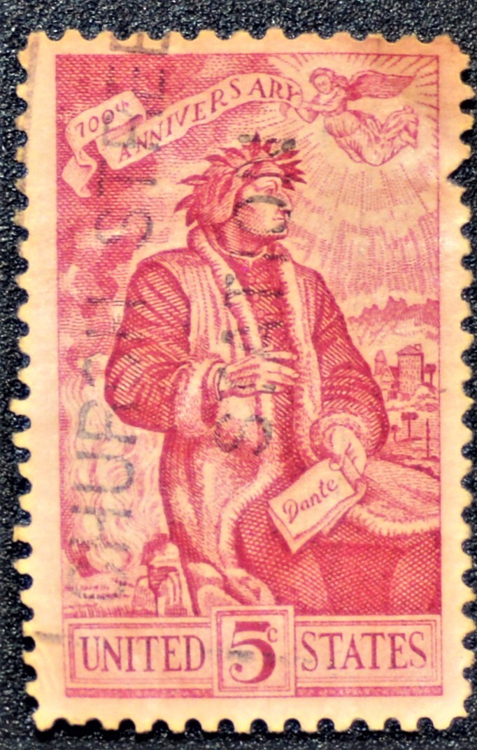 US Postage Stamps World Historical Figures Used