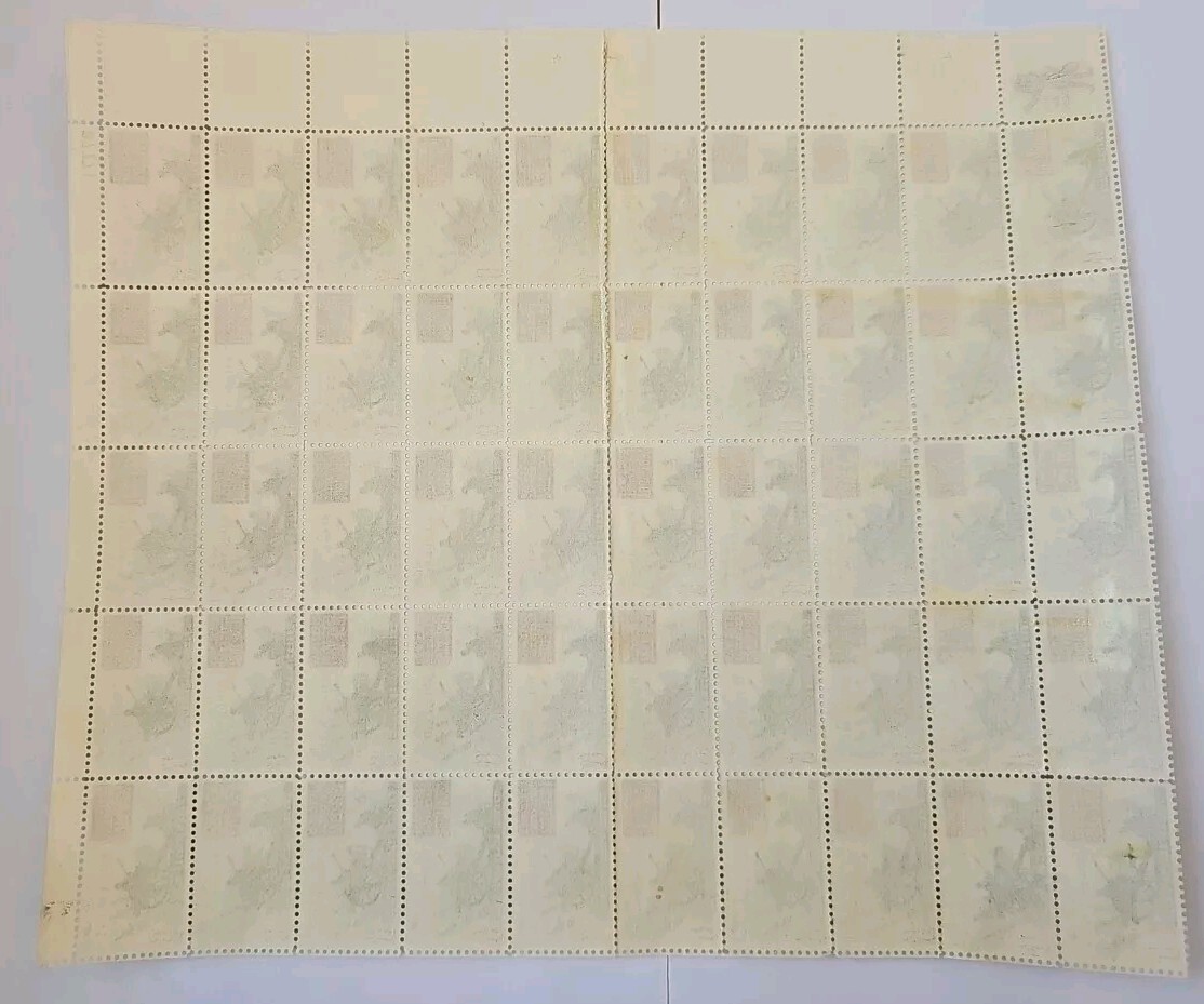 Stamp US Postage 5c 5 Cent Sheet OF 50 Stamps Civil War 1864-1964 The Wilderness