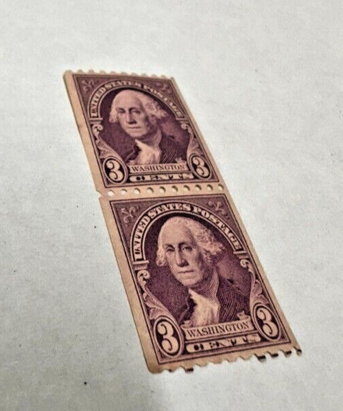 Vintage Rare 1932 US 3 Cent George Washington Stamp | Purple / Violet #S