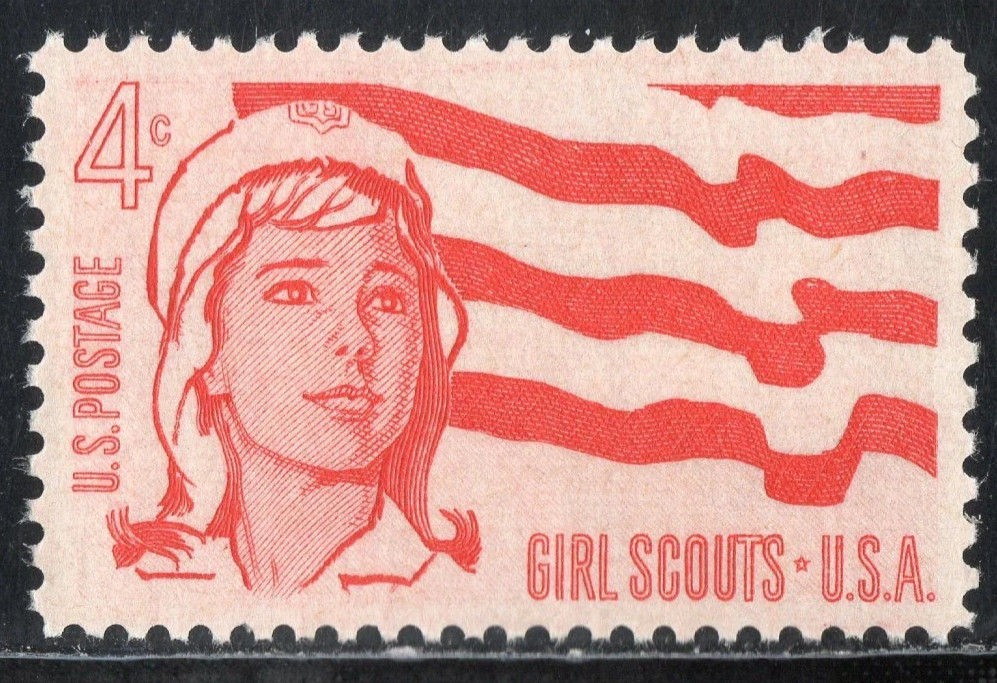 USA 1962 – GIRL SCOUTS – MNH Commemorative Postage Stamp – Scott #1199 🤩