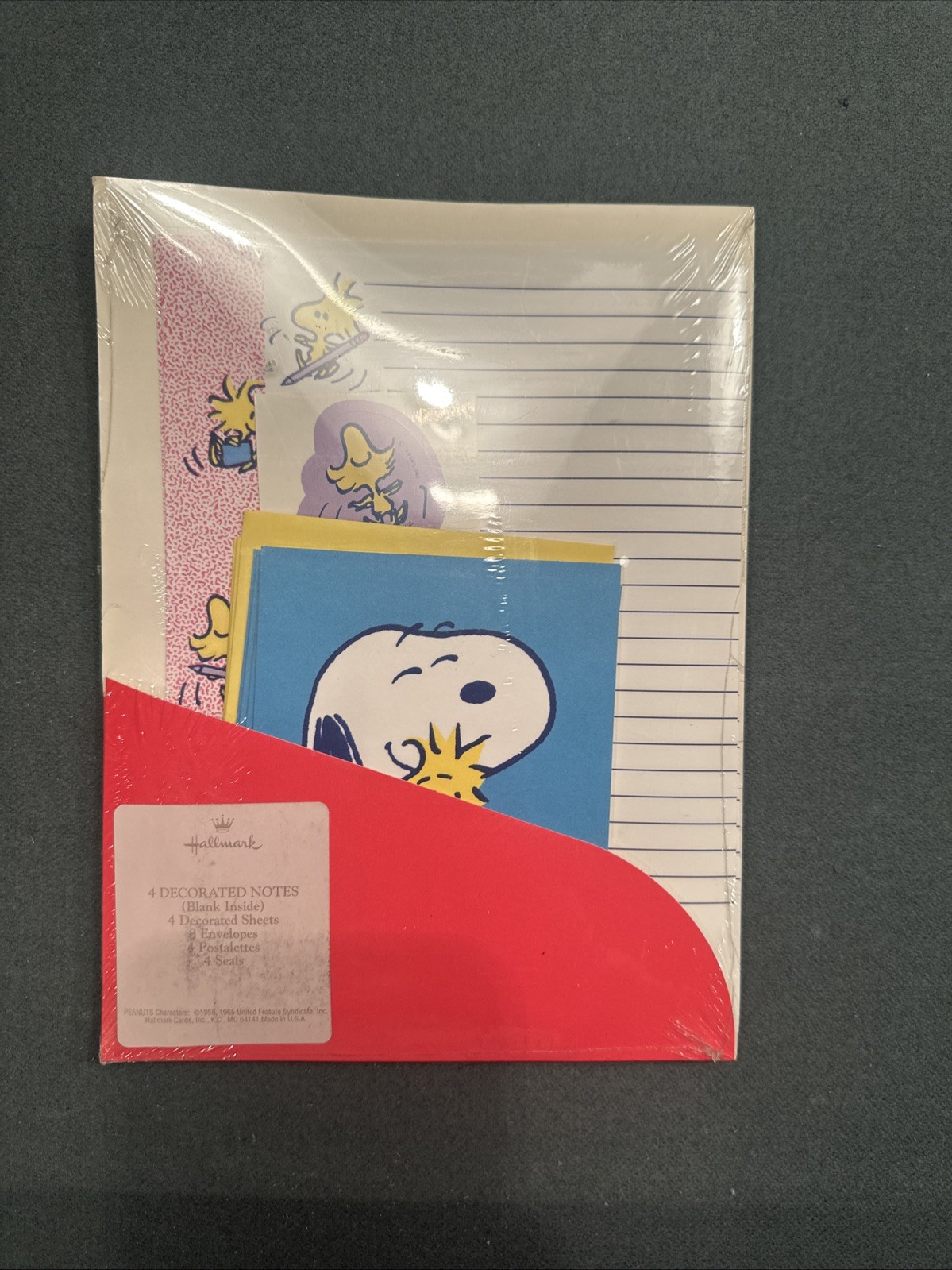 Vintage Peanuts Notes Sheets Postulates Seals NEW UNOPENED