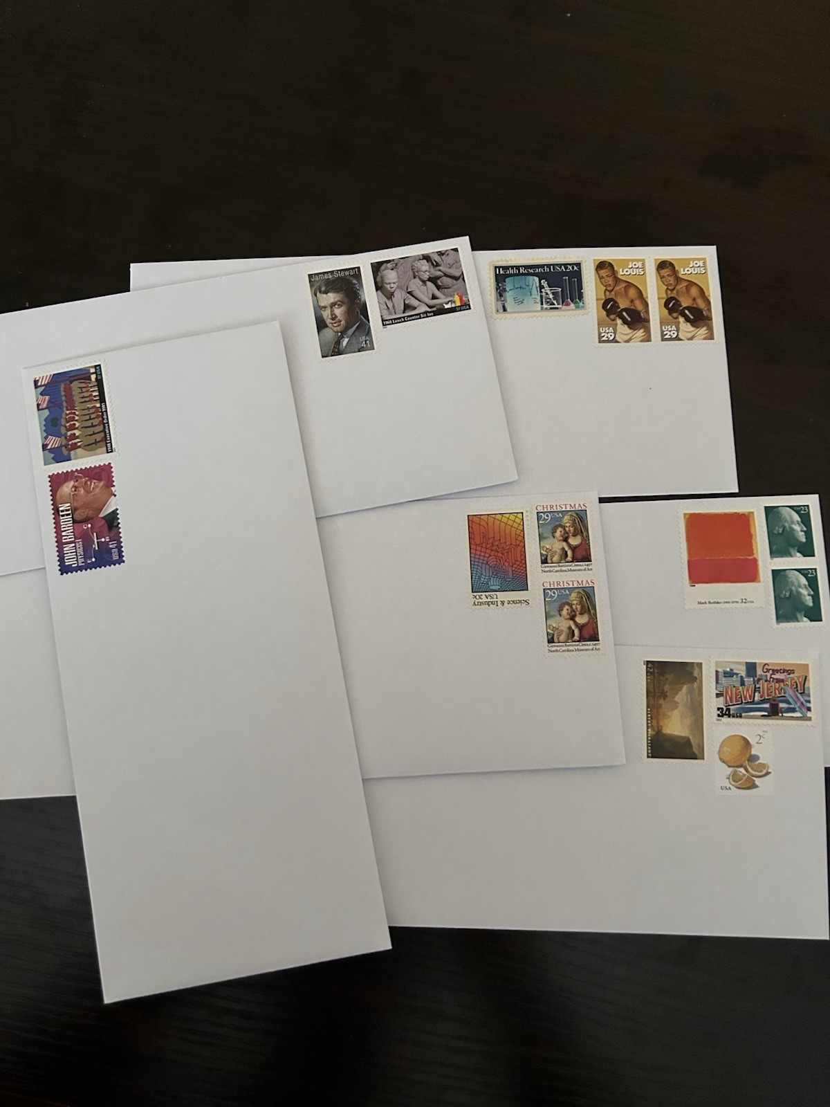 600 PRE-STAMPED PEEL & SEAL SECURITY ENVELOPES # 10 WITH NEW RATE OF .78¢ on ea