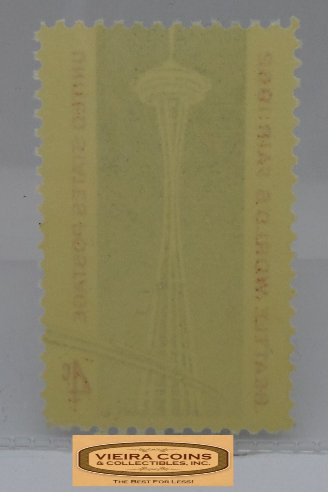1962 USA Postage Seattle World’s Fair 4 Cents Stamp – #S41760NQ