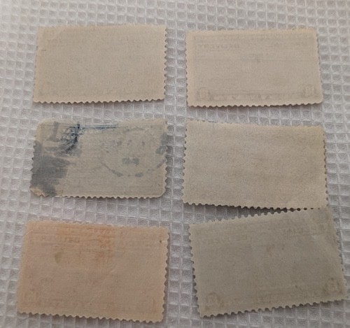 8.1.26 LOT of 6 USA SPECIAL DELIVERY STAMPS 1920-40 USED POSTMARK VG+