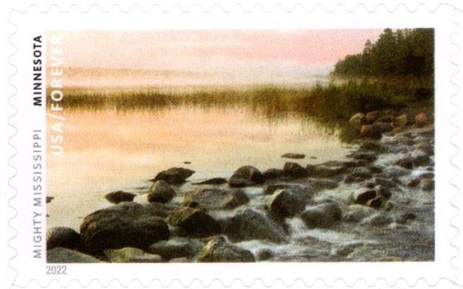 USA 2022 MIGHTY MISSISSIPPI TEN STAMPS SHEET SC 5698-5707 MNH
