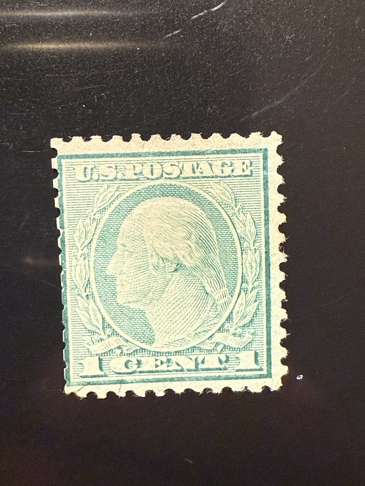 US 1 Cent Washington Green Postage Stamp #545 Mint HOG