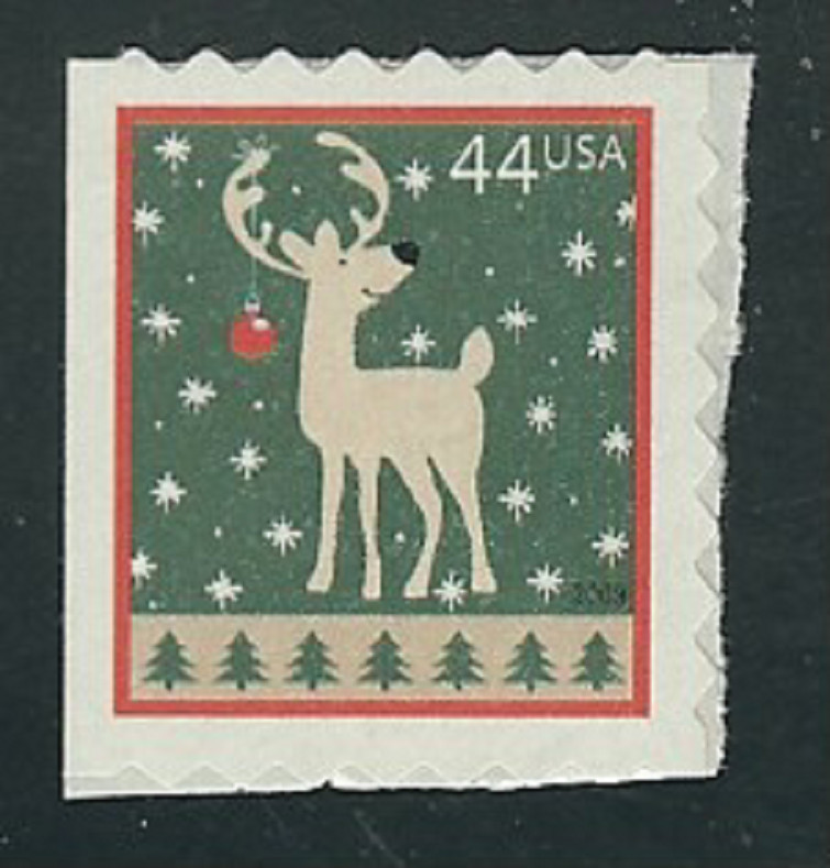Scott # 4429…44 Cent…Christmas/Reindeer