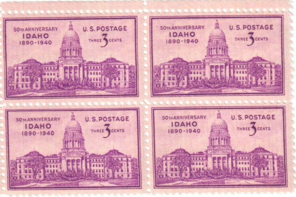 United States 3¢ Idaho Statehood Postage Stamp #896 Pack of 100