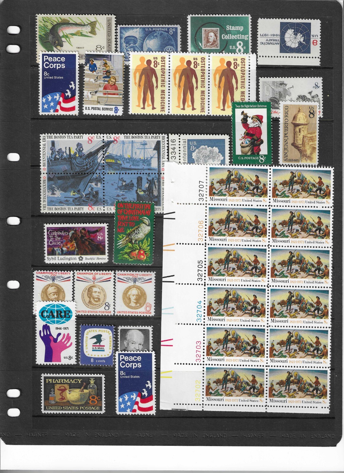 ASSORTED 8-cent POSTAGE STAMPS: 25% OFF FACE VALUE!!