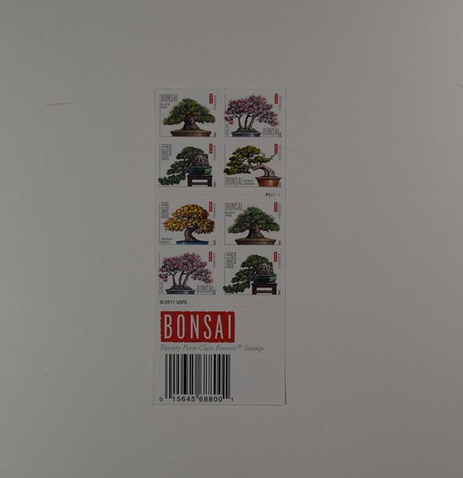 US SCOTT 4618 – 4622b BOOKLET OF 20 BONSAI TREE STAMPS FOREVER MNH