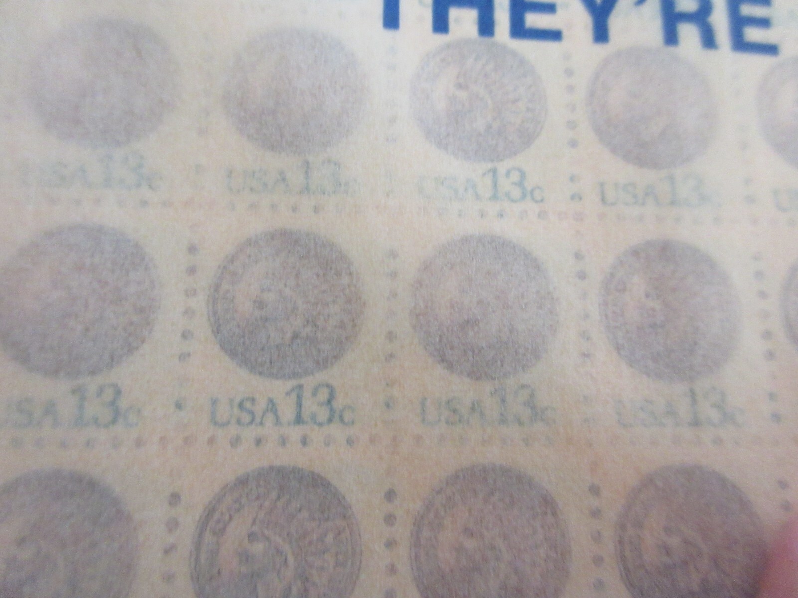 Mint NH US Scott #1734 Indian Head Penny Sheet X 30 Face Value $585.00 60%