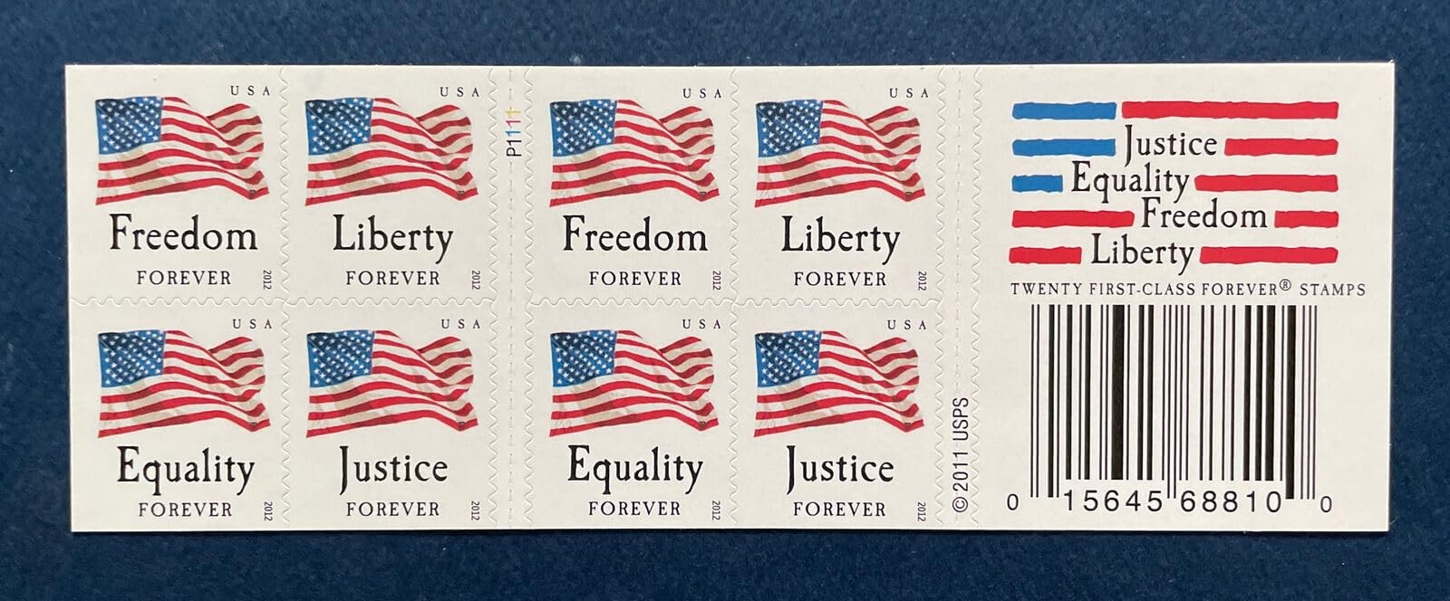 Book of 20 Forever Stamps – USPS Postage for Letters & Packages, Ideal for Maili