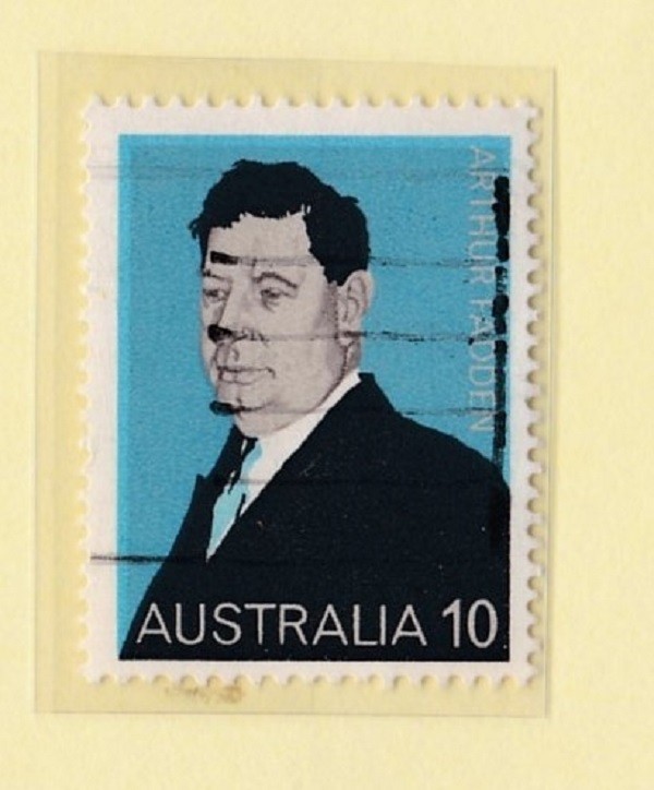 Australia Vintage Postage Stamp Arthur Fadden 10