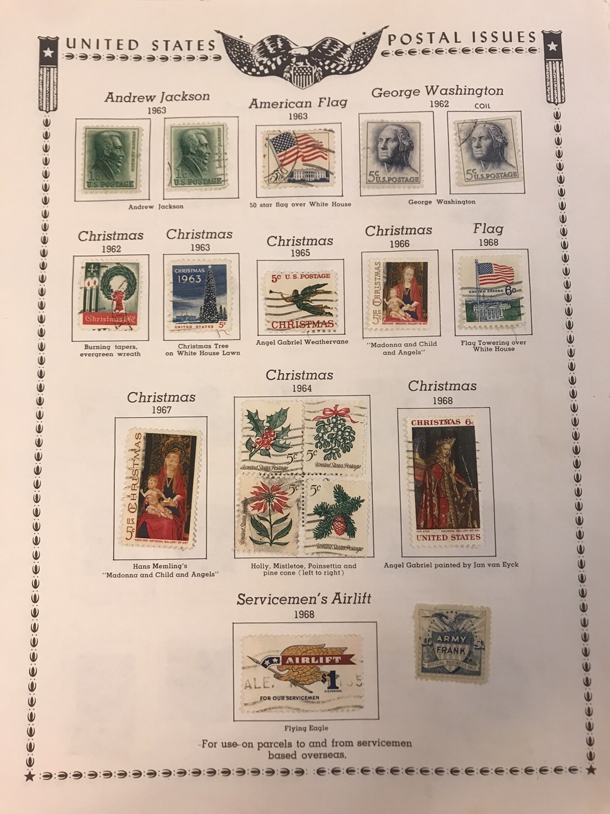 US Postal Issues Stamps