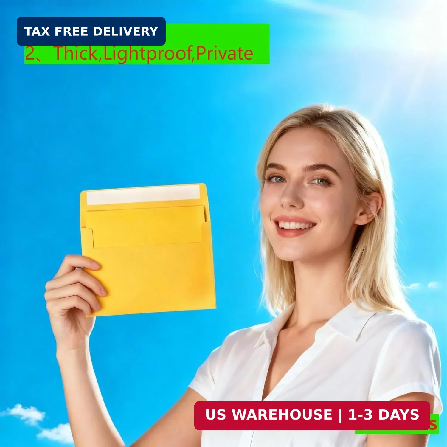 50 pack Multicolor Envelopes for 5×7 Cards,A7 Envelopes 5.25 x 7.25 – Peel & Pre