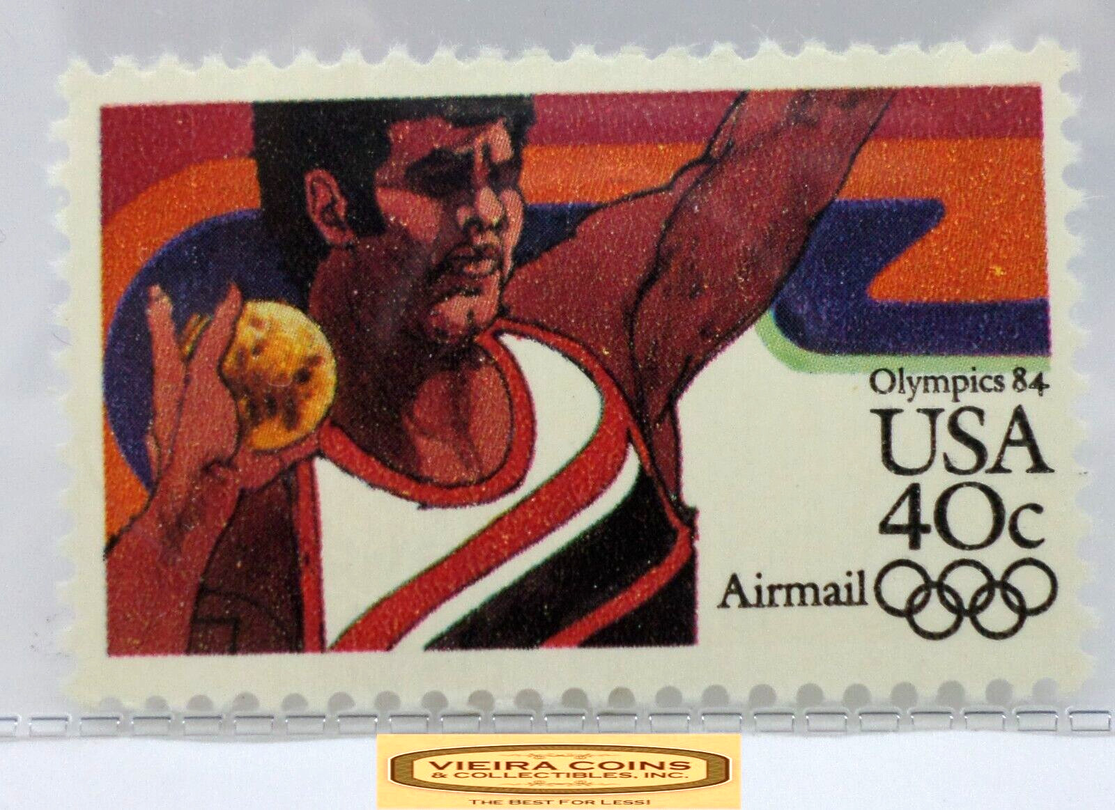 1984 USA Airmail Olympics 40 Cents Stamp – #S40954NQ