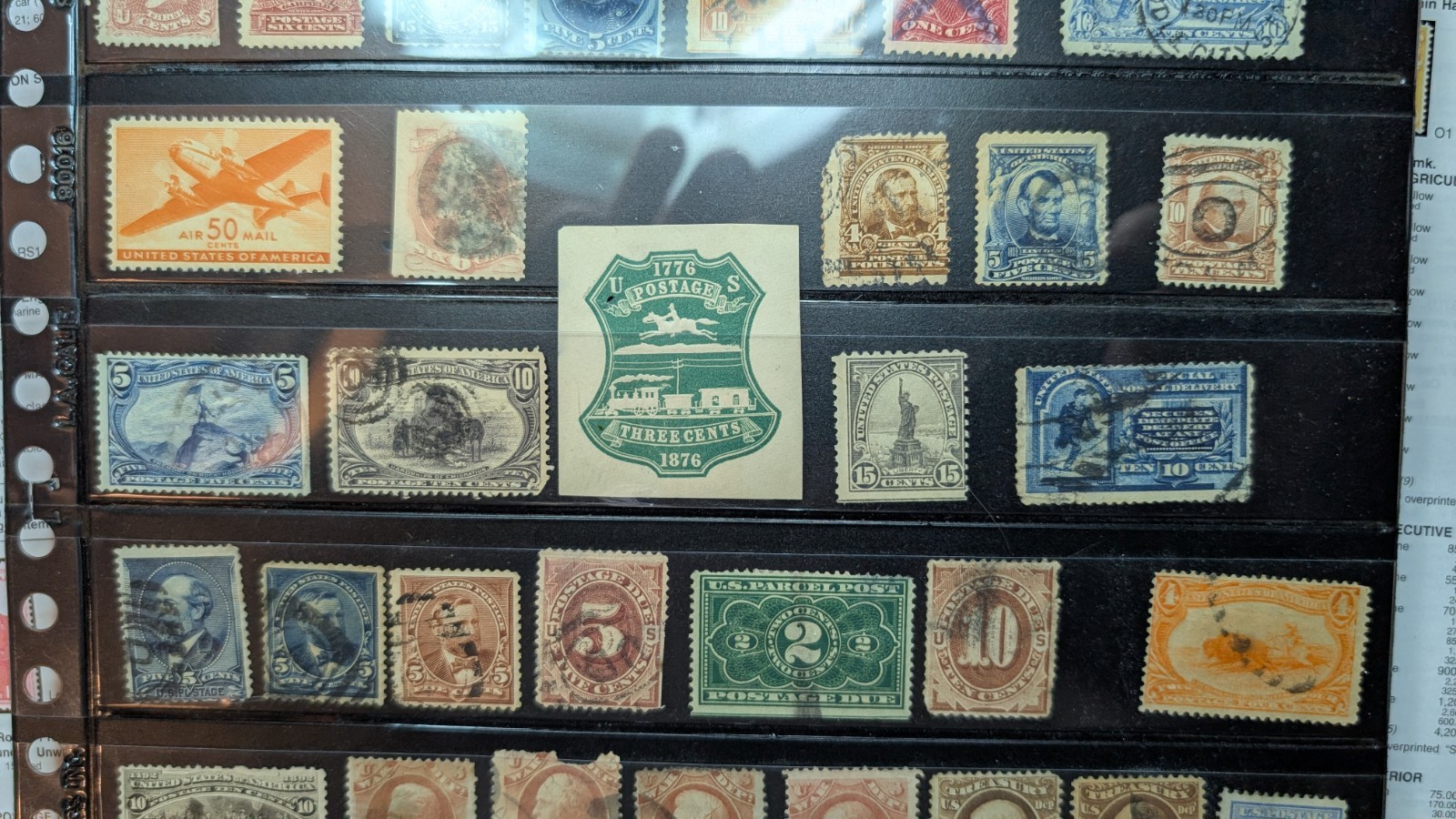 USA #63 -C6 Mix. Mnh , MH U. Cat $676.