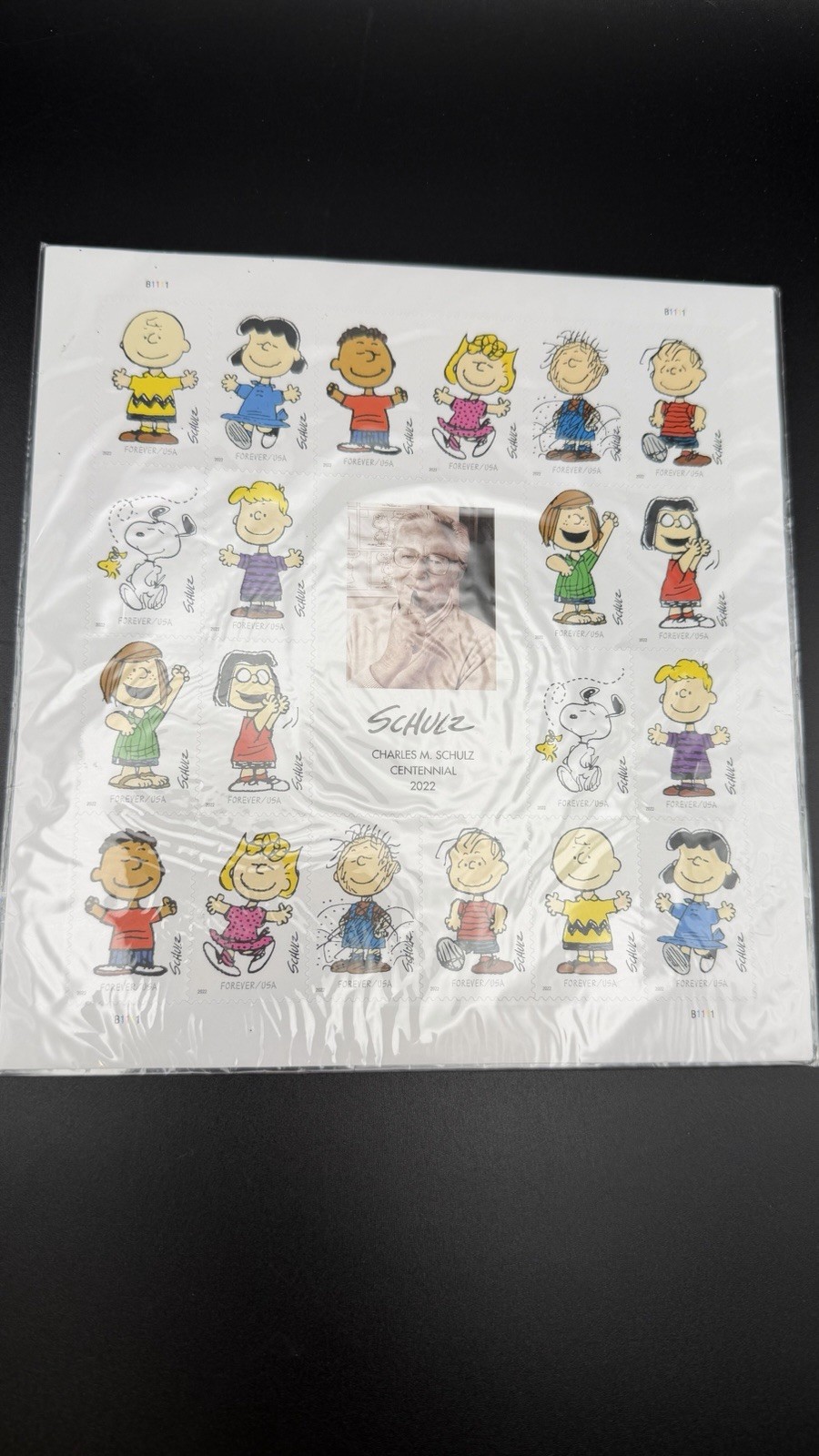 Charles M. Schulz 2022-2 Sheets of 20 Christmas Forever Peanuts Scott #5726-5735
