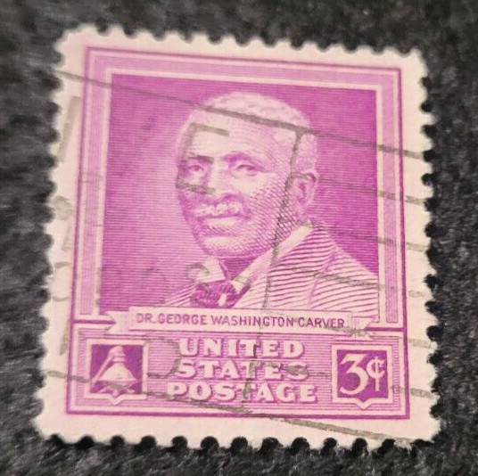 # 953 – 1948 3c George Washington Carver ~ USA Used Stamp +2 FREE