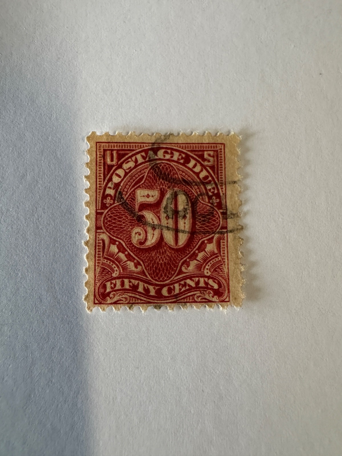 postage due stamp