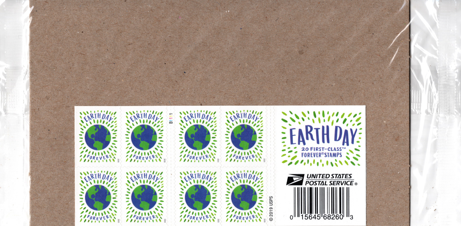 USA 2020 EARTH DAY 20 STAMP SEALED BOOKLET SCOTT 5459 MNH