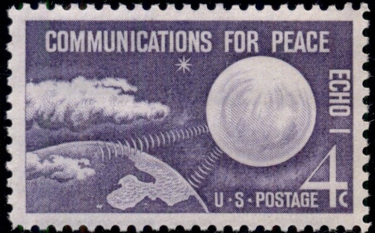 #1173, 4¢ ECHO 1 SATELLITE, LOT 400 MINT STAMPS, SPICE YOUR MAILINGS!!