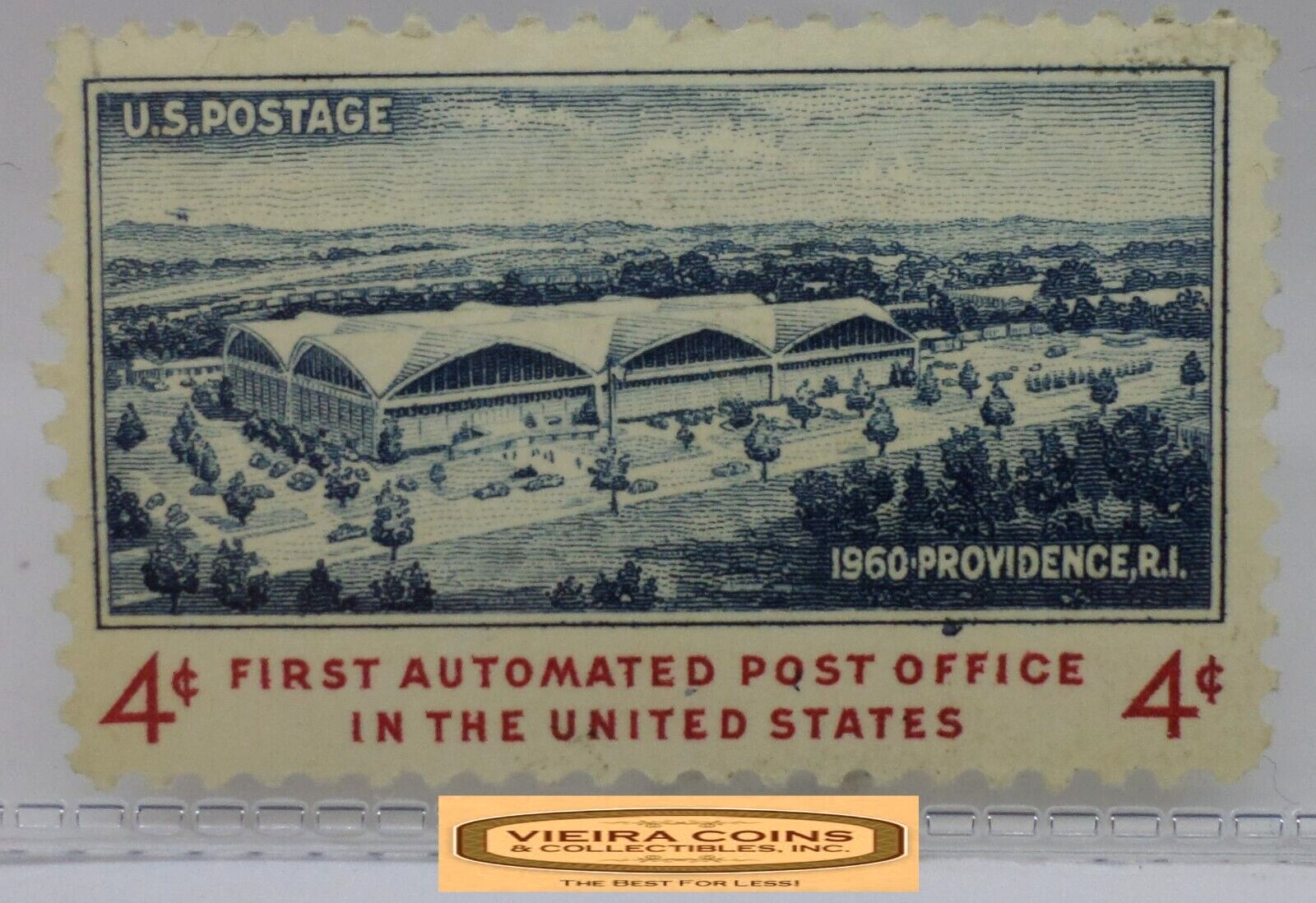 USA Postage First Automated Post Office 4 Cents Stamp – #S41738NQ