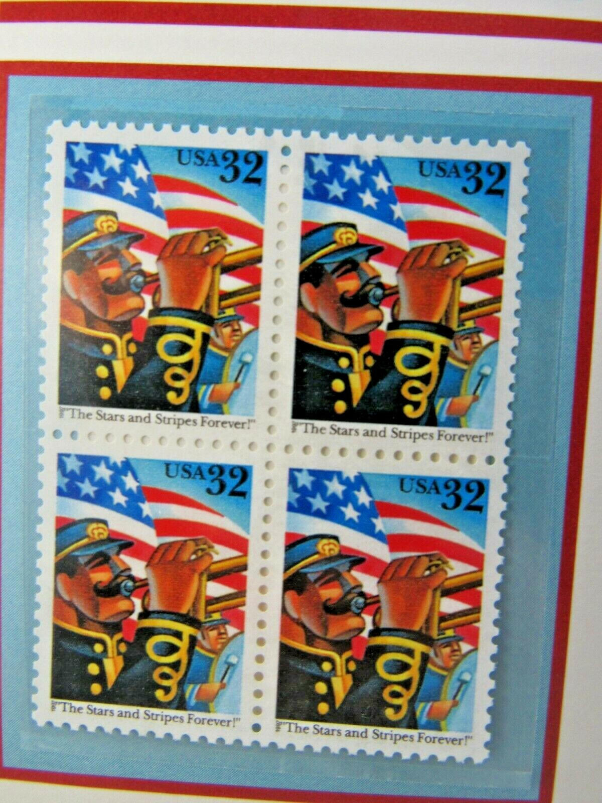 1997 start & stripes forever US Postal Stamps American Commemoratives
