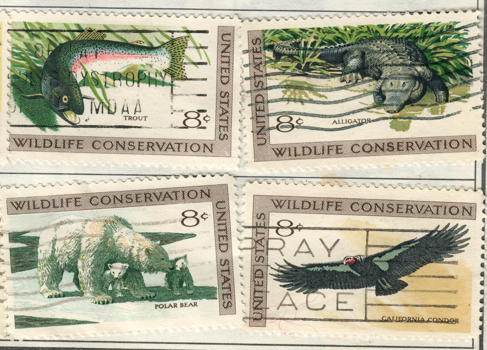 USA – 1971 Wildlife Conservation #2