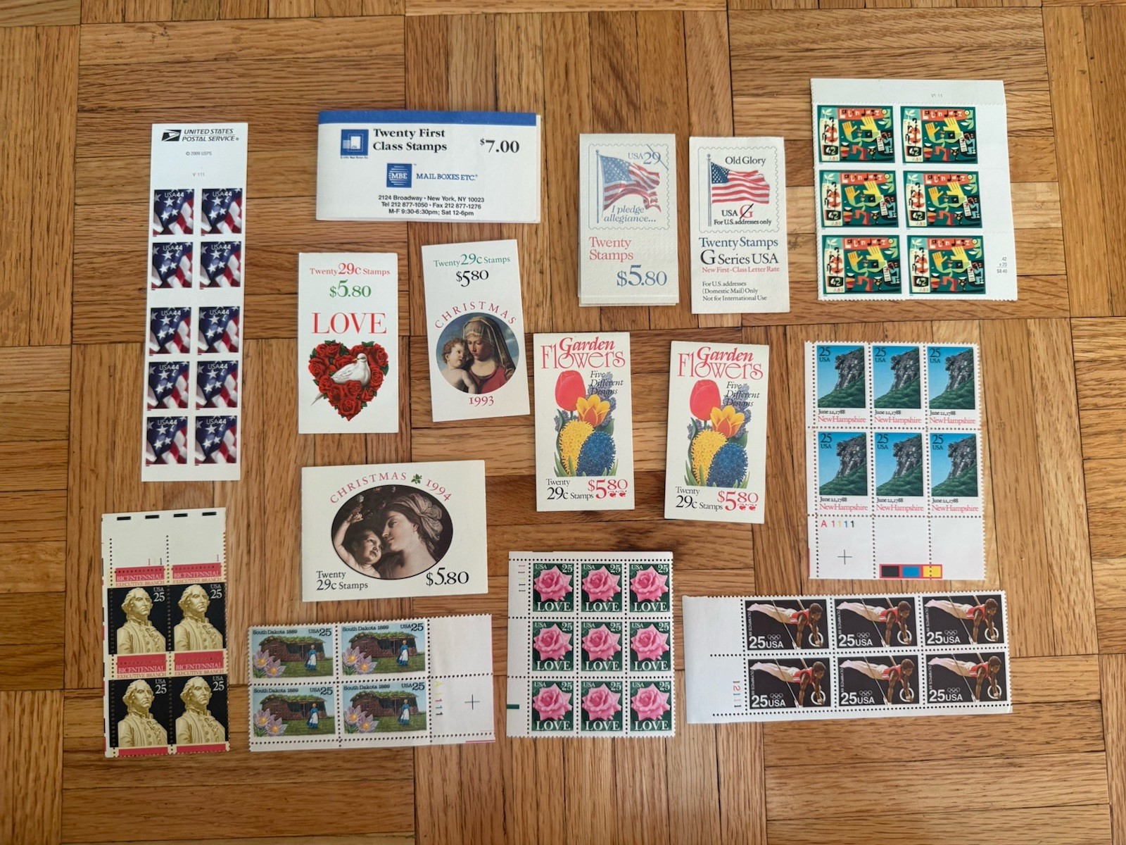 Lot of US Postage Stamps *$200.00+ Face Value* (Mint/ Never Used/Not Canceled)