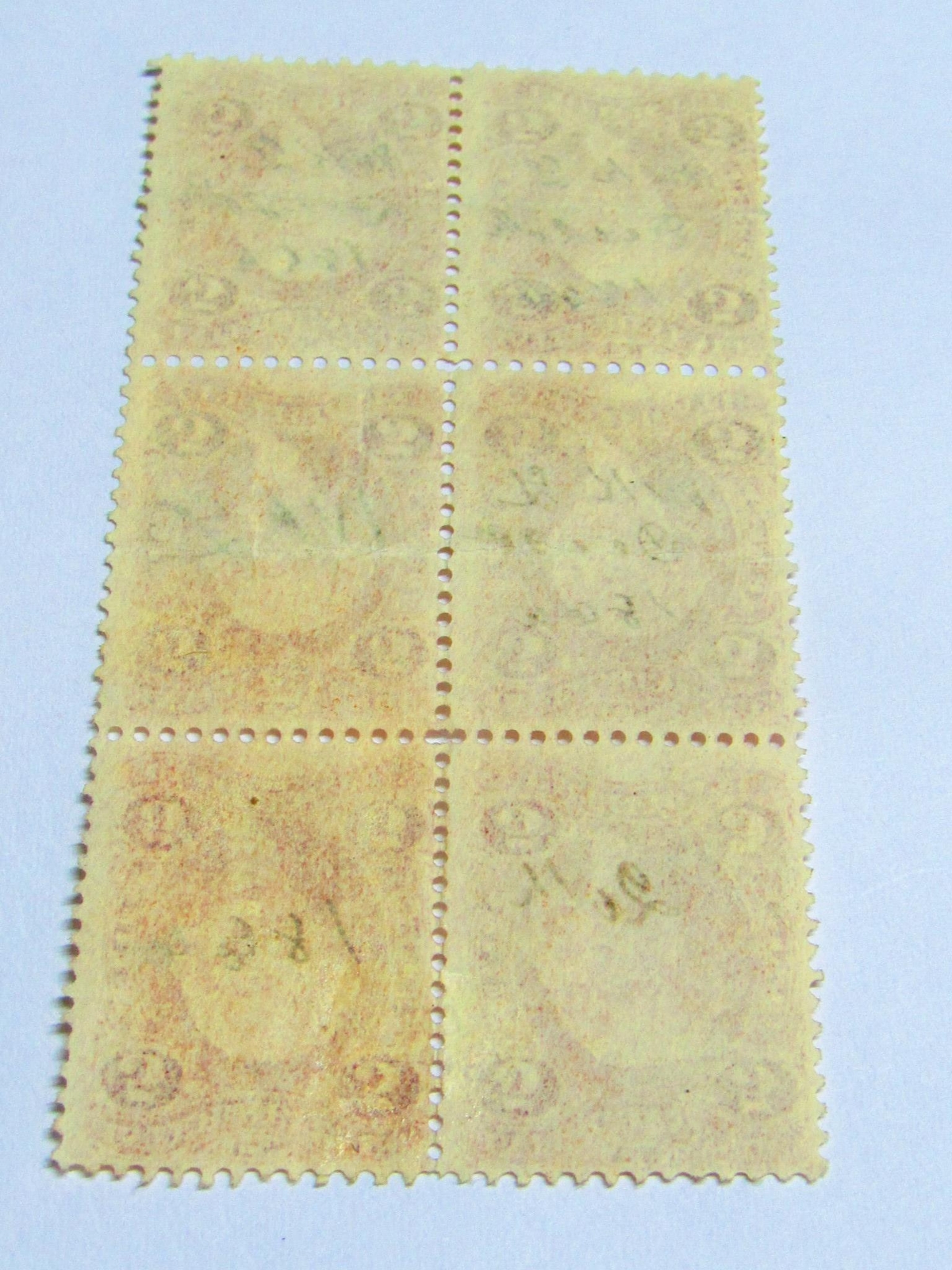 GREAT PSE Certified Stamp! 1862 U.S. POSTAGE 5¢ Block of 6 Stamps STP-112-IB