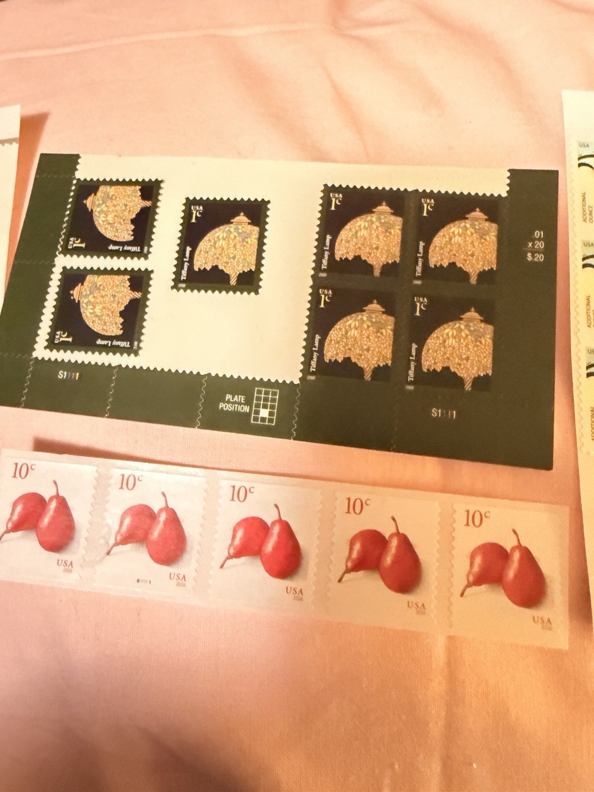 Lot of Unused 5Cent Stamps, And More Vintage U.S. Postage