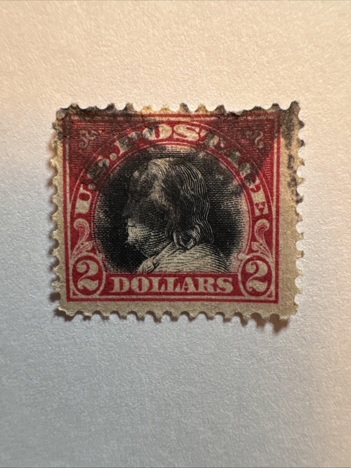 Scott #523 – $2 Franklin – 1918 Aug. – Unwmk. – A Must Have For Collectors