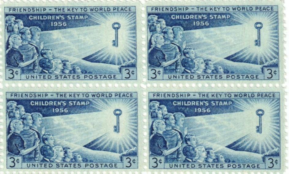 United States Children Friendship World Peace 3¢ Postage Stamp #1085 Pack of 100