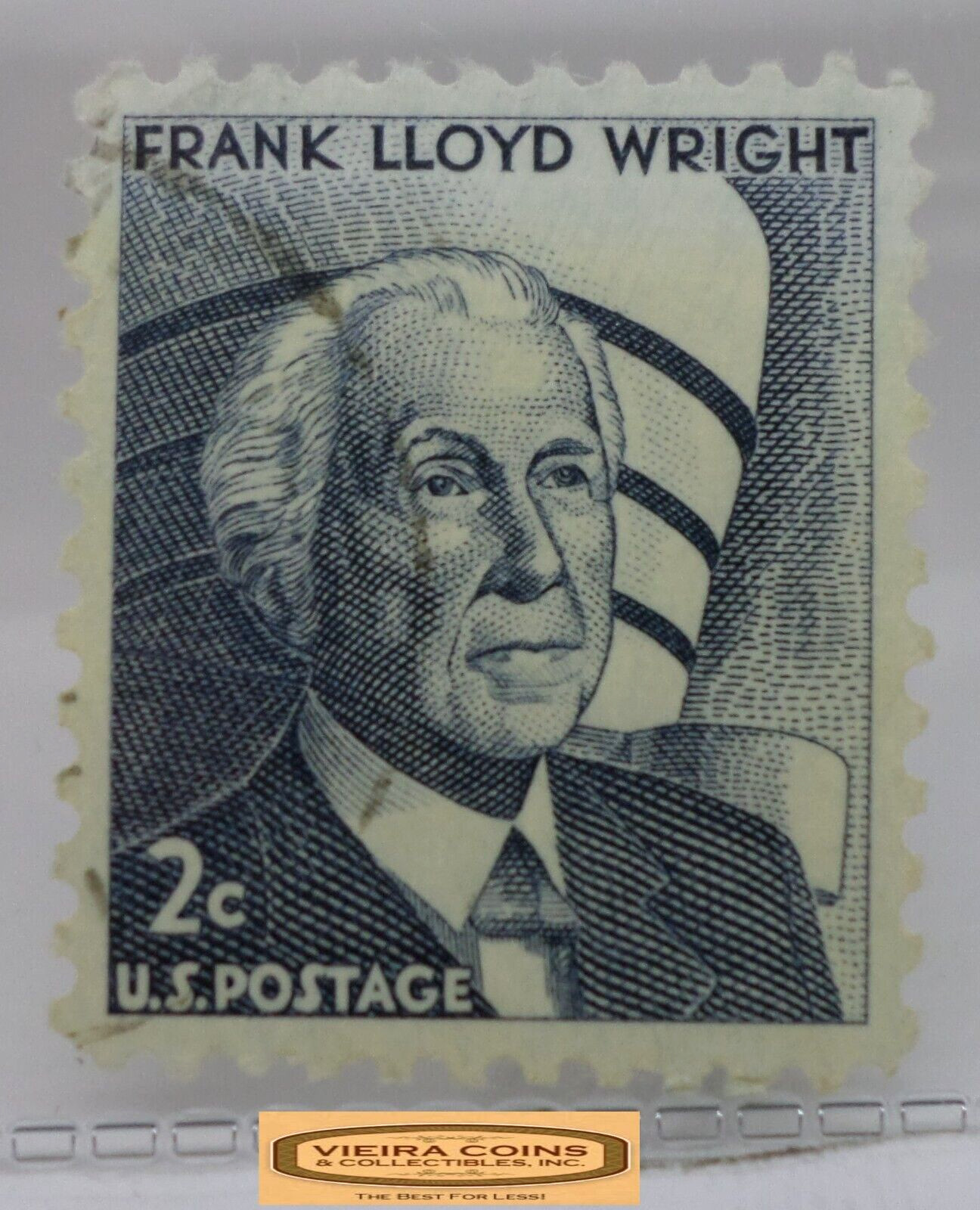 USA Postage Frank Lloyd Wright 2 Cents Stamp – #S41439NQ