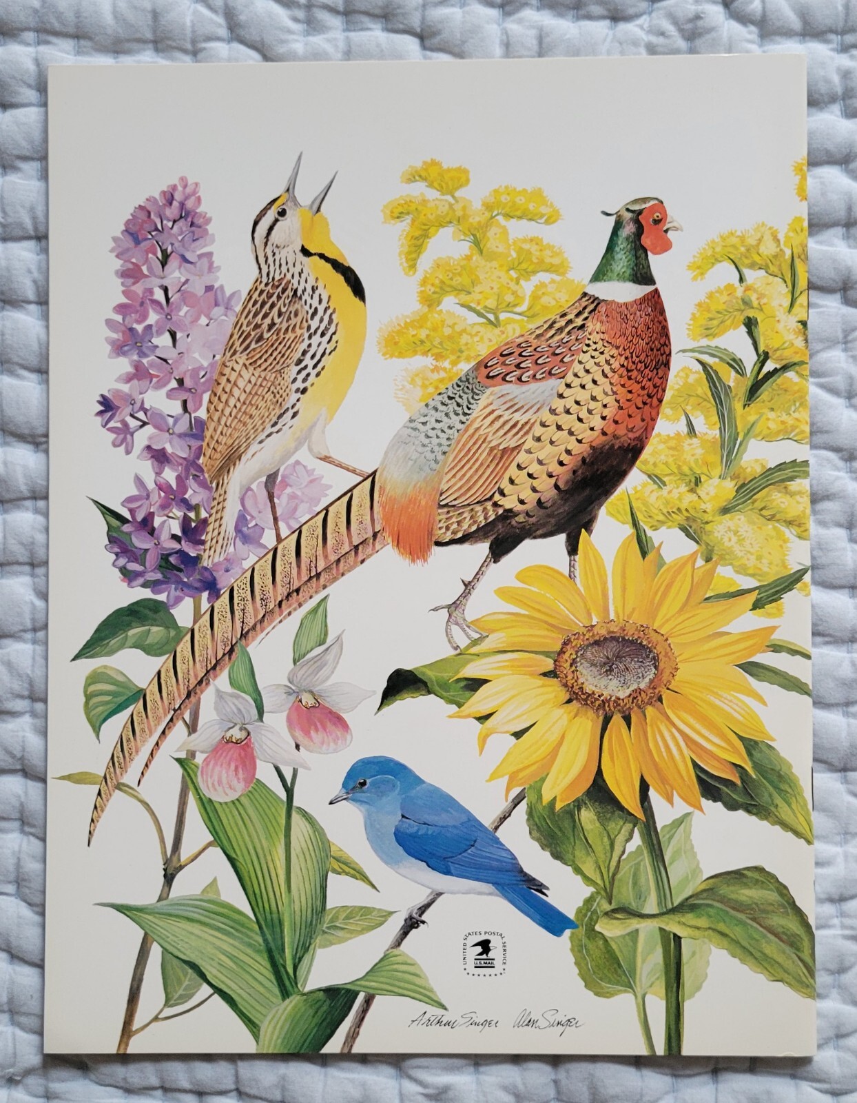FIFTY 50 STATE BIRDS AND FLOWERS MINT SET Item 801 SEALED MNH BRAND NEW & Mailer