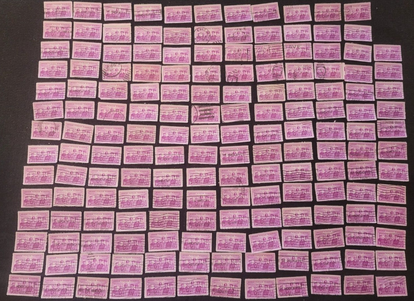 # 1067 – 1955 3¢ Armed Forces Reserve ~ Used 1 Stamp + 2 FREE Stamps