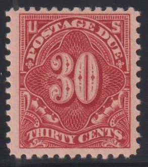 US Postage Dues #J6+6 MintLH F – VF