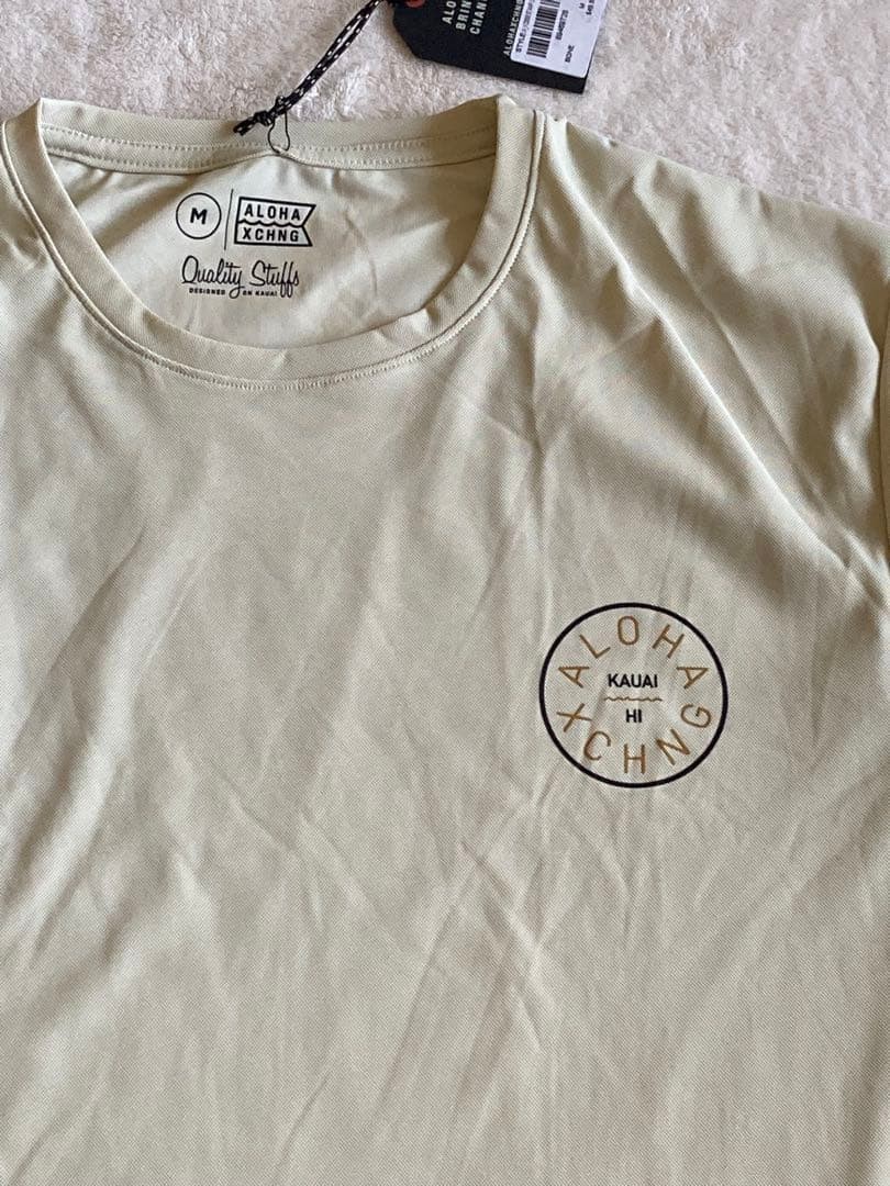 ALOHA XCHNG Aloha Exchange UV Cut Logo T-shirt [Price Reduced]