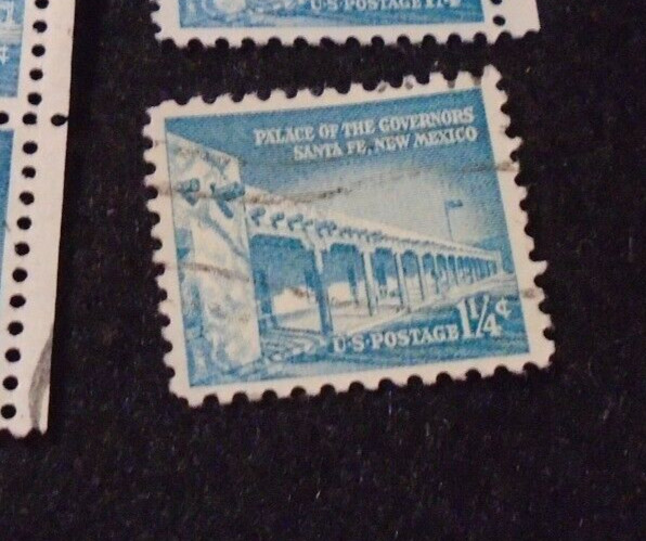 # 1031A – 1960 Liberty Series – 1 1/4¢ Palace of the G USA Used 1 Stamp +2 FREE