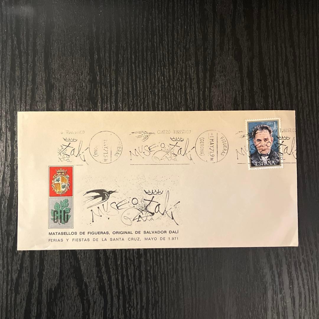 Dali Museum Salvador Dali Event Commemorative Envelope 3 Types