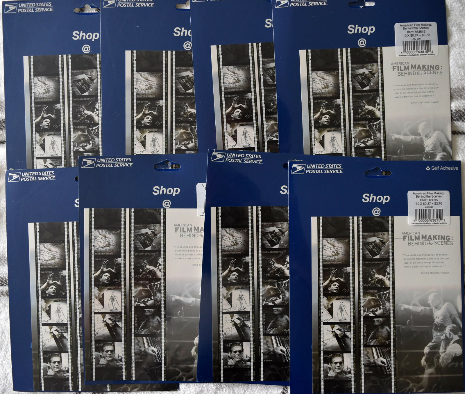 2003 US SC# 3772 X 8 USPS Sealed Full Sheets MNH/OG